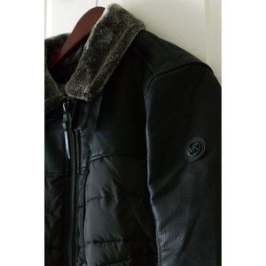 Michael Kors Faux-Fur Collar Jacket